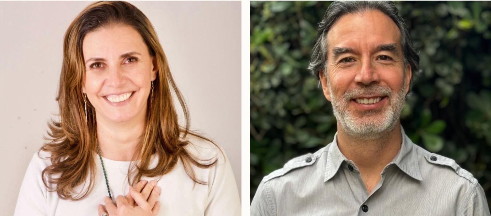 Mónica y Gabriel juntos